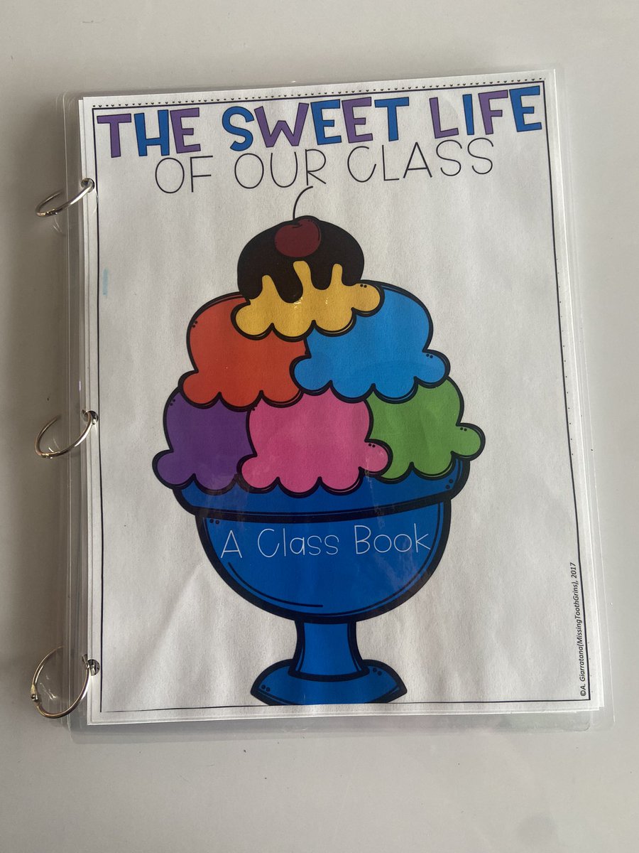 MrsAlley_SFE's tweet photo. Introducing The Sweet Life of Our Class ❤️ Last week each of us created a page for our class book. ✨Starting tomorrow it will be available to read in our class library. 📚 #weareafamily #classbooks @HumbleISD_CE https://t.co/QQ2TUW6j5Q