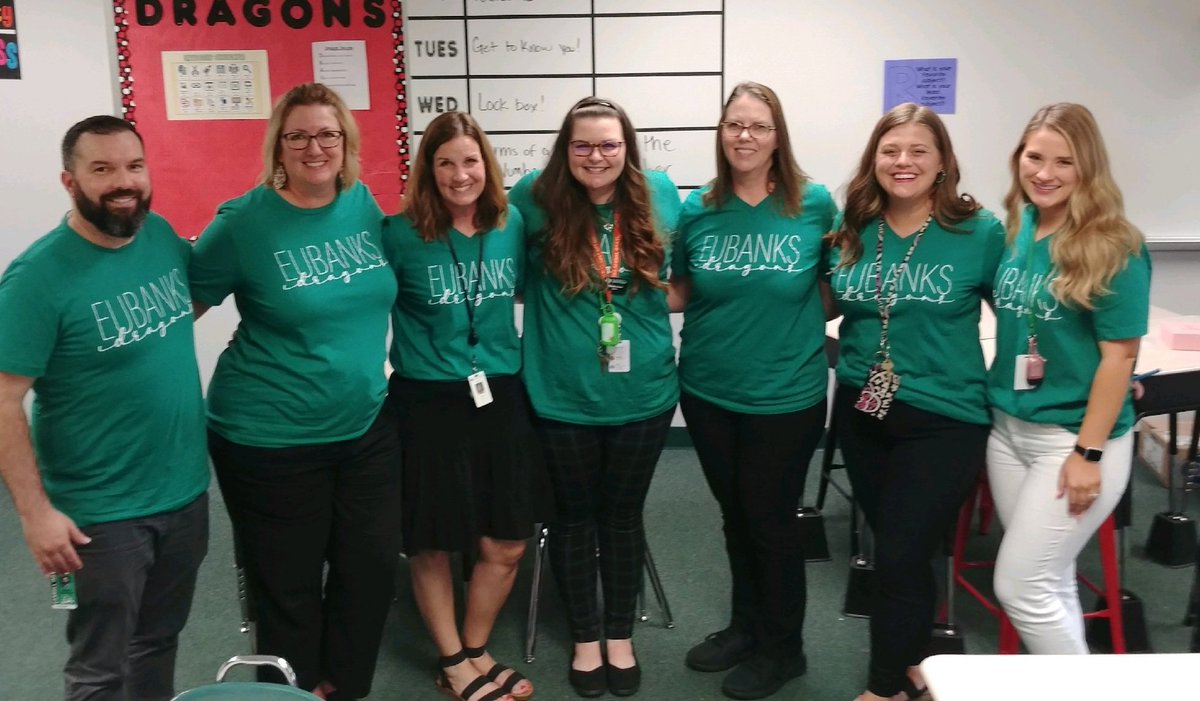Eubanks math team hit the ground running this year.  Its going to be a great year! #bettertogether #dragonscare