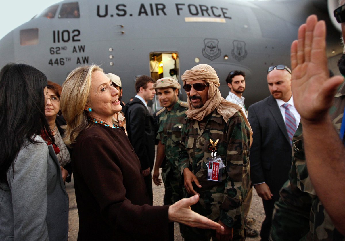 LibyaPro2's tweet image. That plane seems to always leaves democracy in the hands of militias