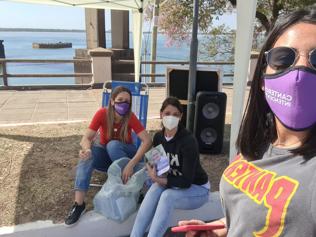Laubbassi's tweet photo. Haciendo guardia 💪💪💪 #Costanera #CORRIENTES #CanterosIntendente 🇦🇷😃
#ProyectoCorrientes57 https://t.co/anPhoFbN6M