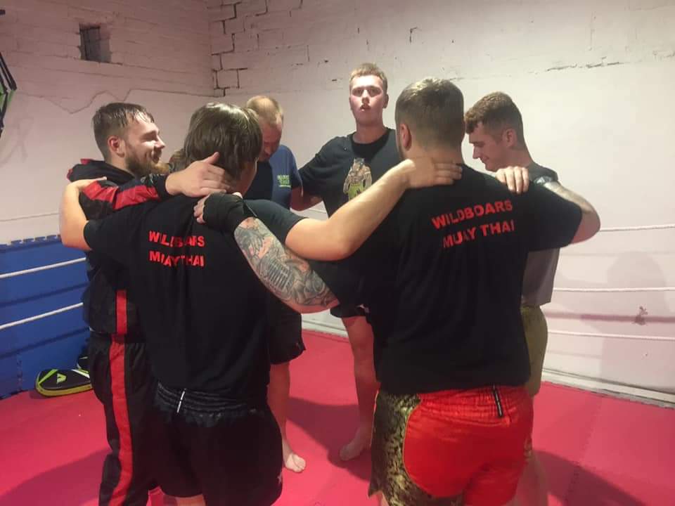 MuayWild's tweet photo. Team work makes the dream work 🐗🥊👊
#teamwork #dreamwork #wildboars #muaythai #fightingforautism #fightforautism #fitnessleeds https://t.co/q2ScunDJMD