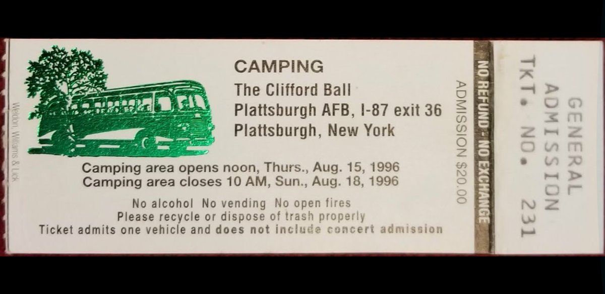 EricB1975's tweet photo. 1 memory seared into my brain is finally parking @ #theCliffordBall, early AM as the sun is rising on the 16th, climbing up to the roof of the Magical Mystery Machine and spinning 180° and seeing nothing but kids and cars in every direction as far as the eye could see.#PhishTour https://t.co/yTY9gGov2p