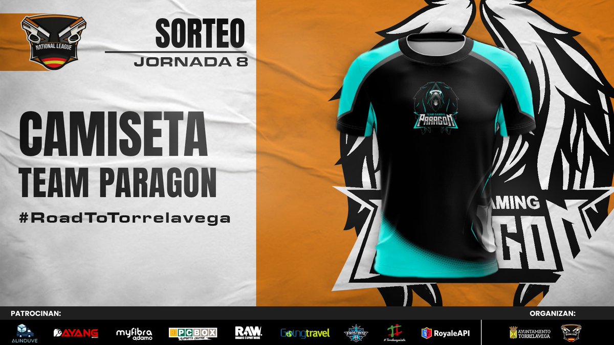 #ClashRoyale | Esta será la camiseta que sortearemos en la #Jornada8 en directo

👕 <a href="/TG_Paragon/">Team Paragon</a>

Recordar que todas las jornadas tendréis un sorteo de una camiseta del resto de equipos ¡¡EN DIRECTO!!

📺 bit.ly/National_TV

¡¡OS ESPERAMOS!! 😙