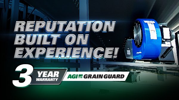 derekj_AB's tweet photo. Harvesting warm grain? Getting rained on and harvesting tough grain?
Grain Guard has your back. And we stake our reputation on it.
@AgGrowthIntl #grainguard #AgTwitter https://t.co/MDFIksMTRp