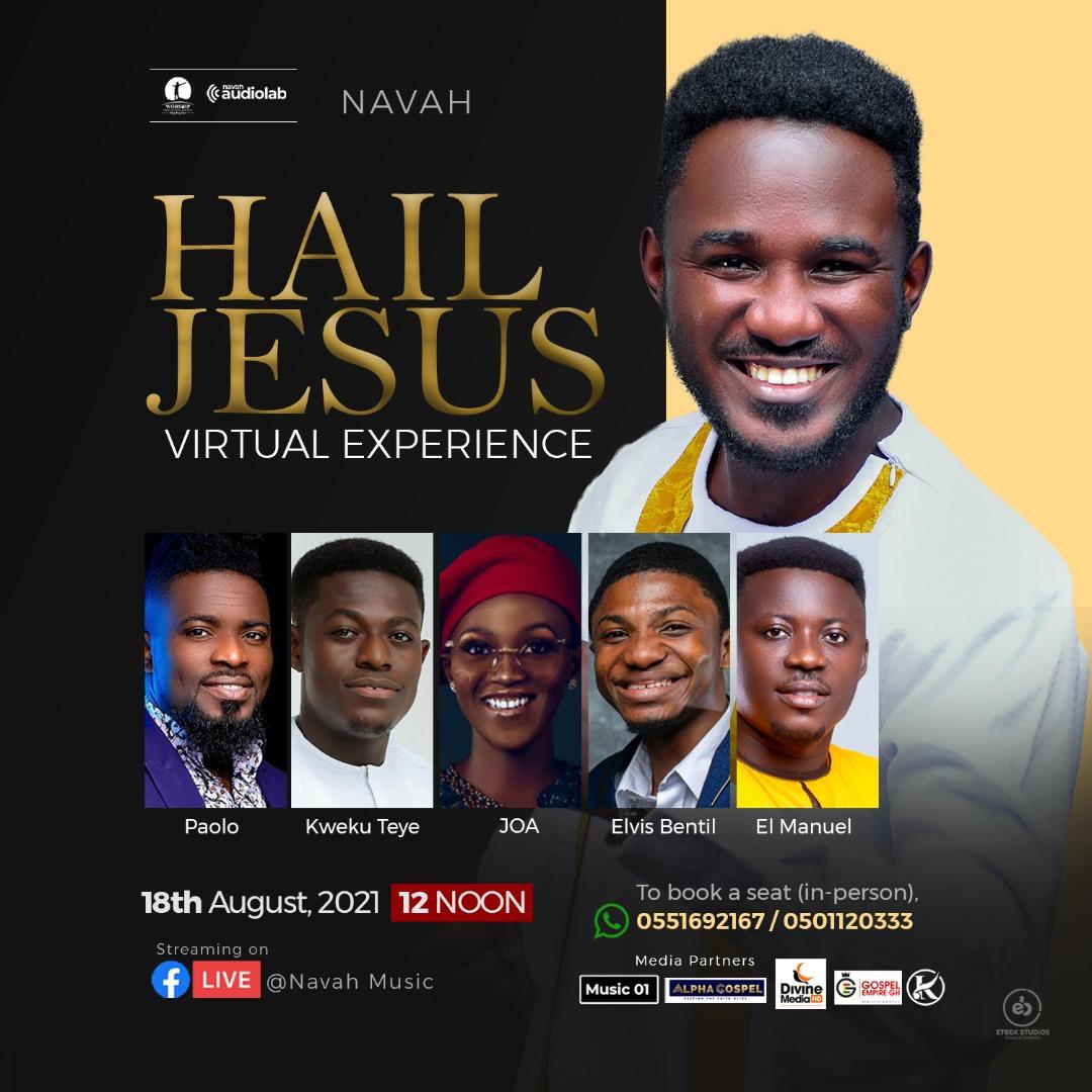 ACCRA LET CONNECT AT #HAILJESUS WITH @NavahVocals