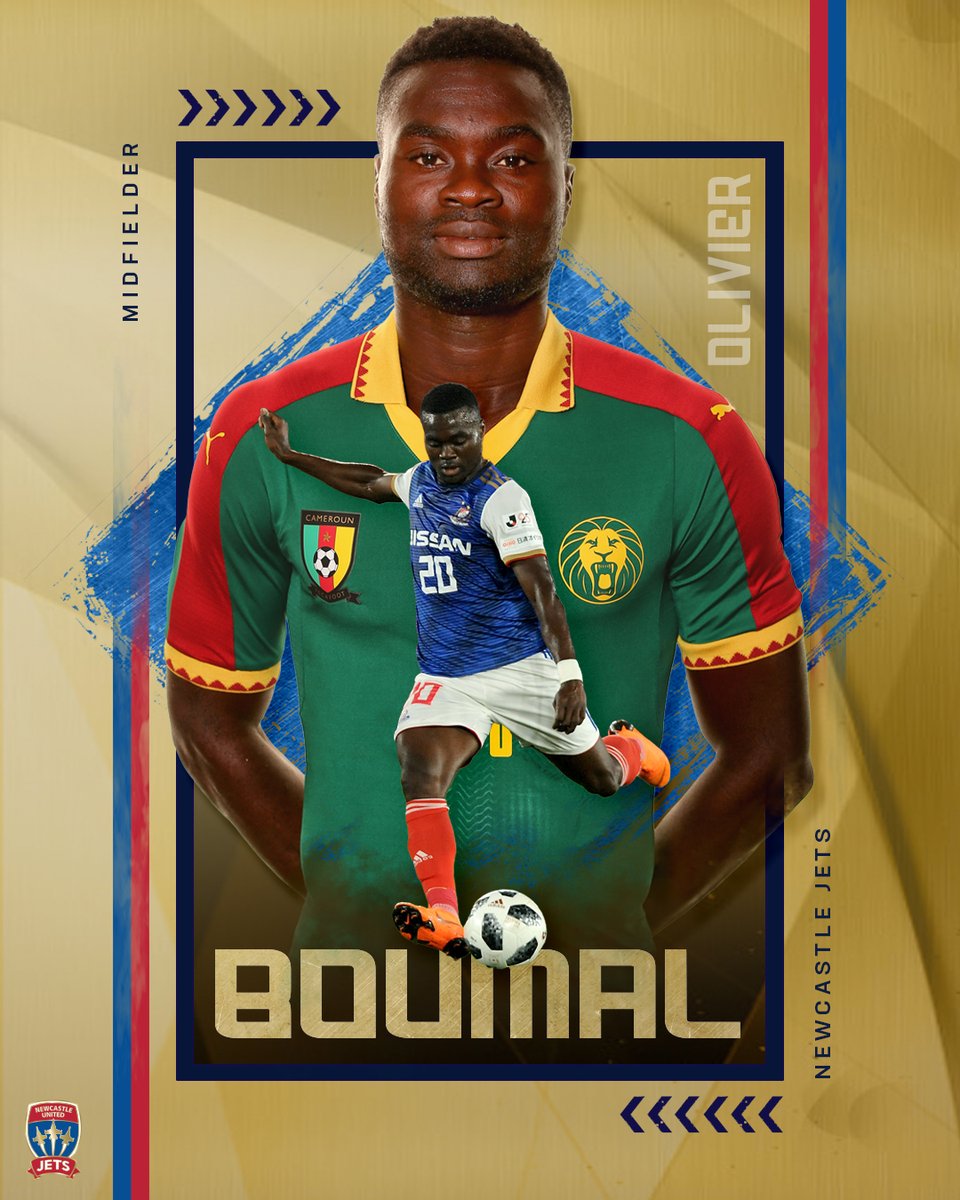 OFFICIAL | Newcastle Jets are pleased to announce the signing of Cameroon international Olivier Boumal 🔒 

👉 bit.ly/OBjoins

#ALeague