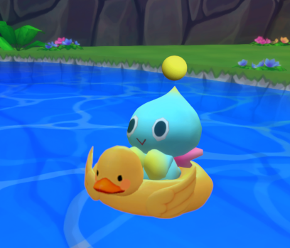 Chao Prof on X: Ducks and chao! what could be cuter! 💛#chao