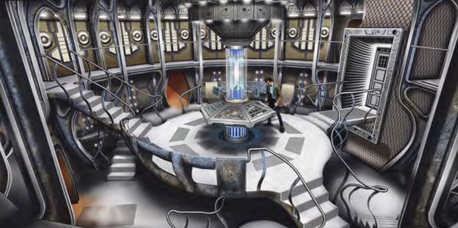 Tardis Interior Fan Art