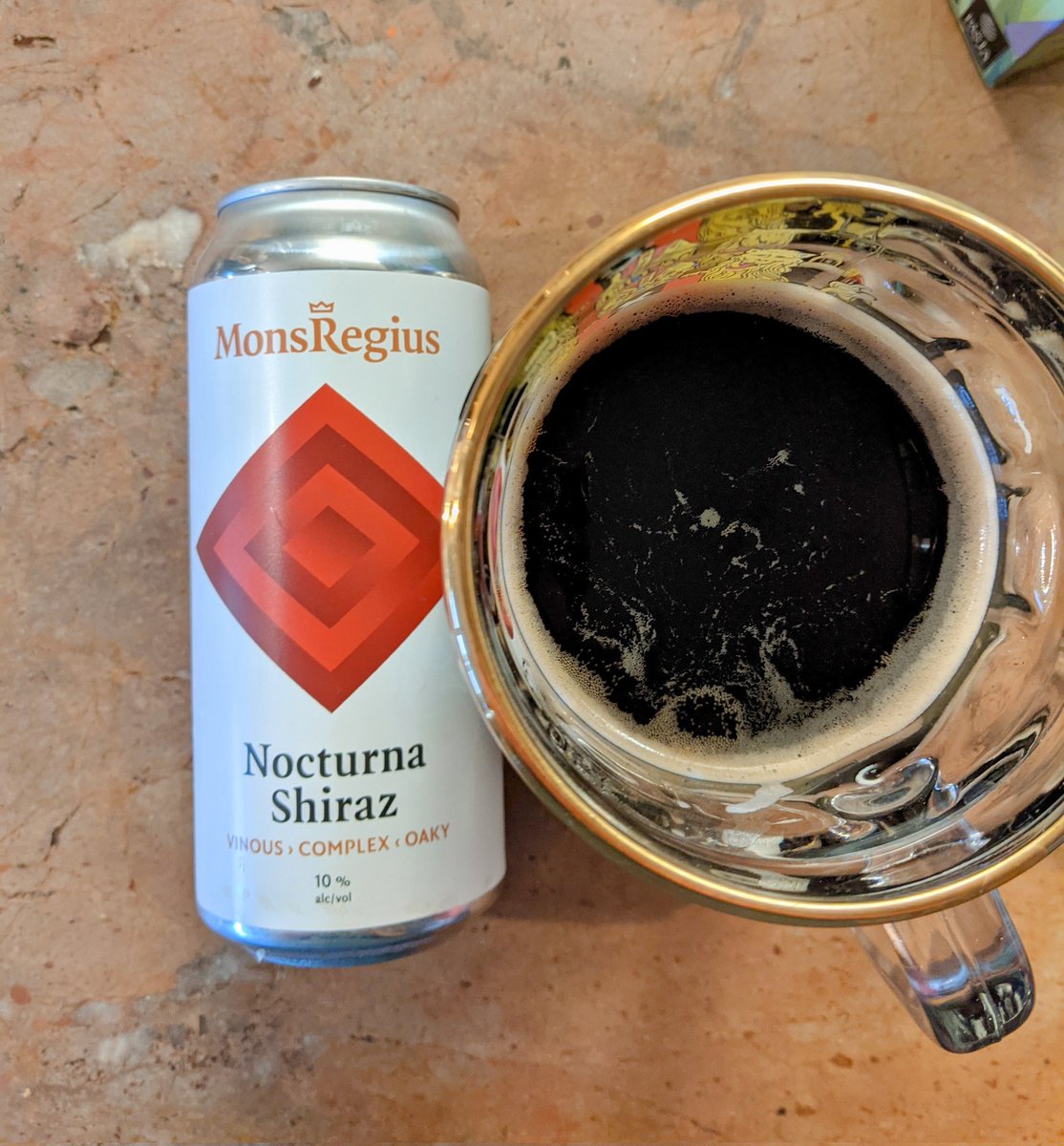 Just what the doctor ordered.
An imperial stout aged in shiraz barrels.
Mmmmmmmm