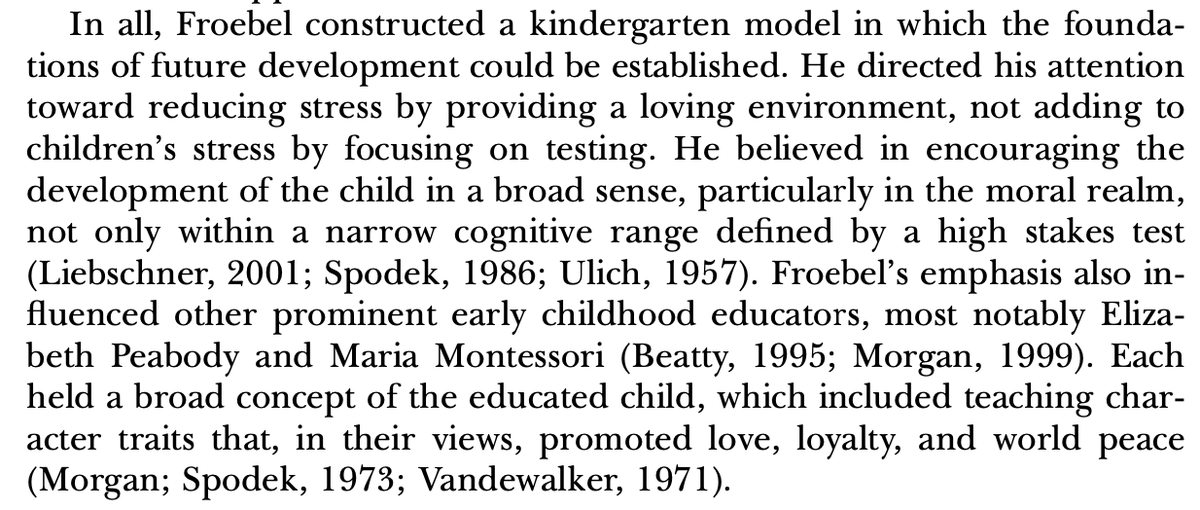 allisonmccann_'s tweet image. All Kindergarten teachers should read Jeynes (2006) as a reminder before going back to school. Kindergarten is designed to be very different than all other grades for a reason. Strive to be those foundational roots, trust your instinct, and know you are doing a great job.🌱