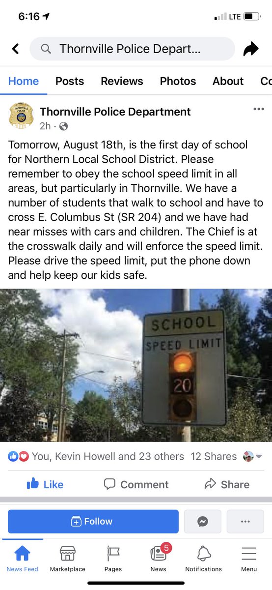 Northern Local School District starts our 21-22 school year tomorrow.  Keep an eye out for our students and buses as they head to and from school.  Keep them safe!