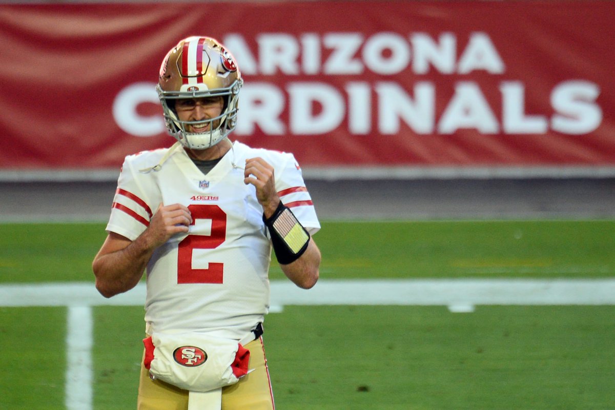 The 49ers confirm the team has waived QB Josh Rosen. He was signed to the 49ers active roster in December 2020 off the Bucs practice squad. Rosen was selected 10th overall by the Cardinals in the 2018 draft - he's been with 4 NFL teams since then. #49ers @kron4news https://t.co/Ly4MRa8mdI