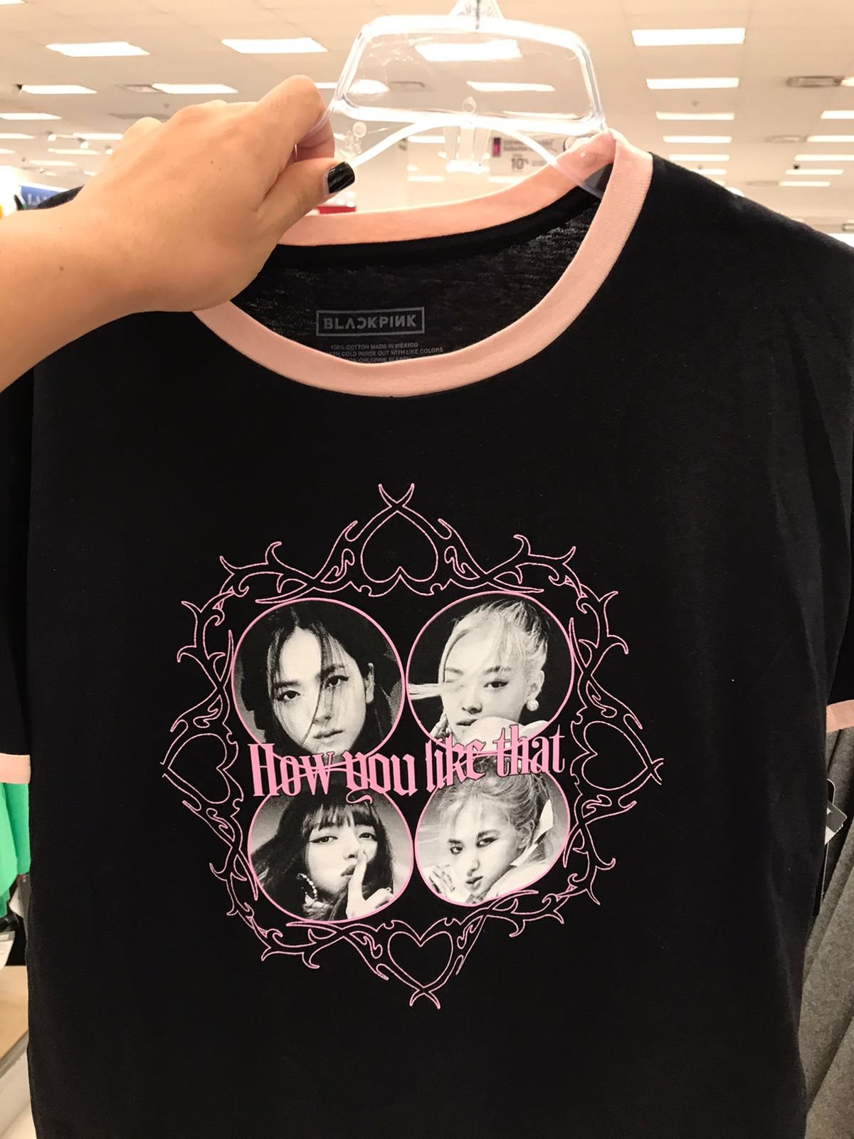 Blusas de blackpink sale