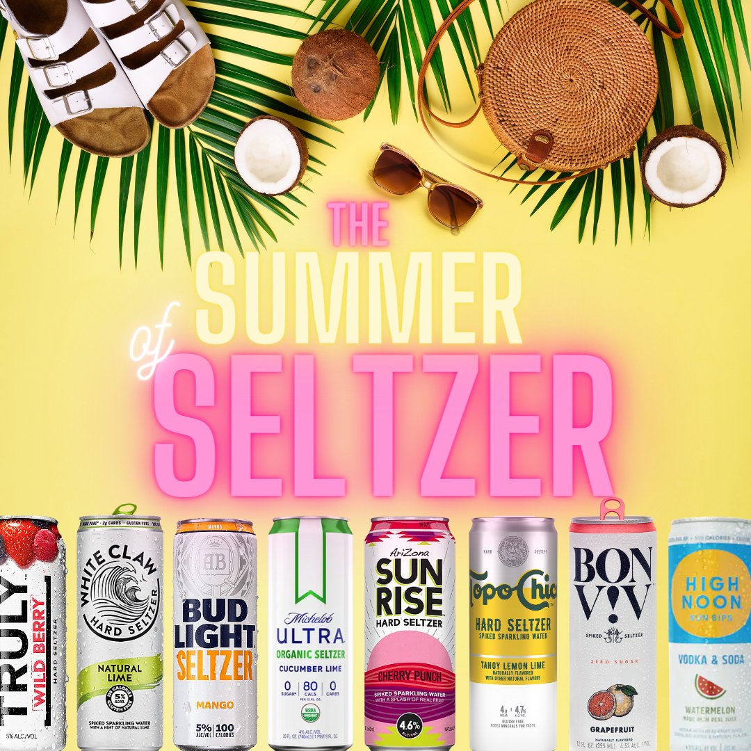 It's A Seltzer Kind Of Summer! 😎