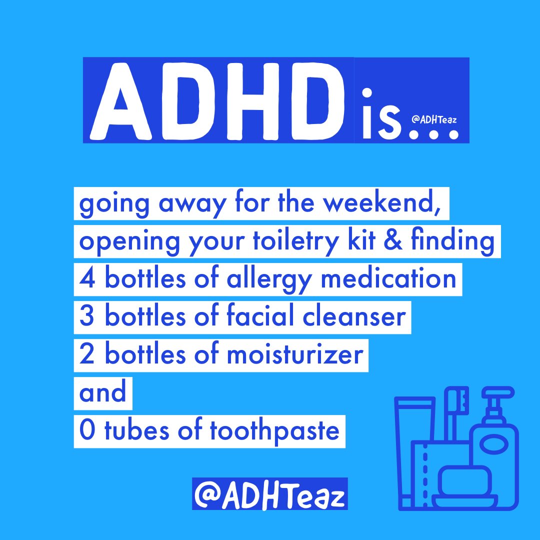 ADHTeaz's tweet image. #ADHD #adhd #adhteaz #neurodiversity