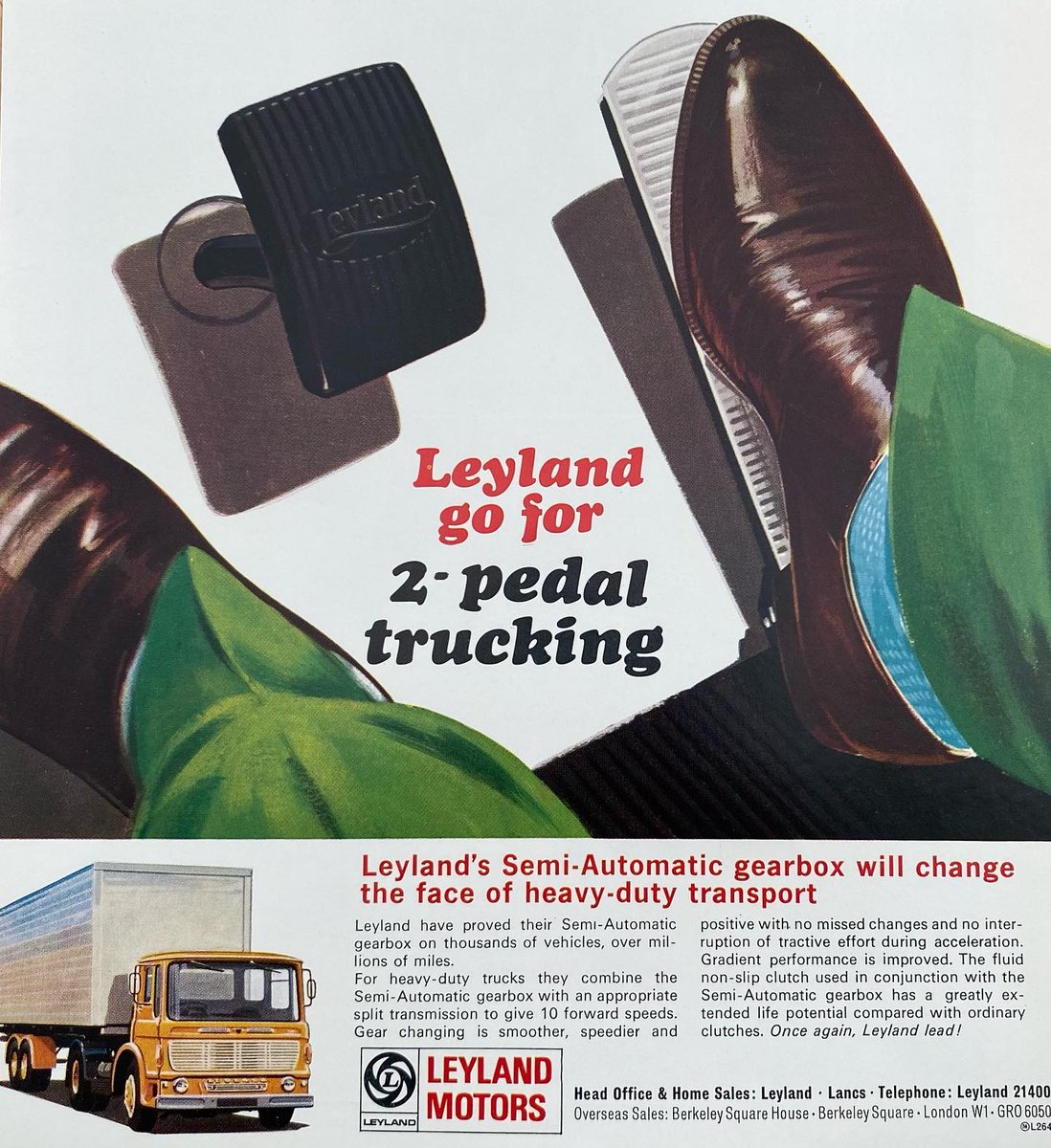 Comm_Motor's tweet photo. From Instagram: What a ridiculous idea. It’ll never catch on! #leyland #leylandtrucks #ergomatic #commercialmotor #fromthearchives #subscribe #classictruck #trucksofinstagram #vintagetrucks #lorries #logistics #industrybible… https://t.co/QvR3XTUTbZ 👈 Follow our 'gram https://t.co/dU0hcmlv1w