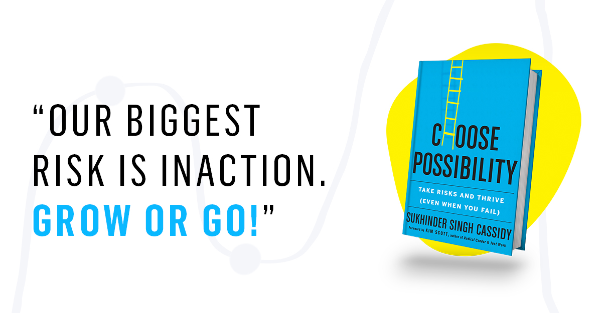 Congrats on the launch of #ChoosePossibility, @sukhindersingh! You’re a brilliant leader and I know many will enjoy this book and appreciate your authentic advice/lessons. Grow or go! amazon.com/Choose-Possibi… #leadership #books #BookTwitter #leadershipbooks