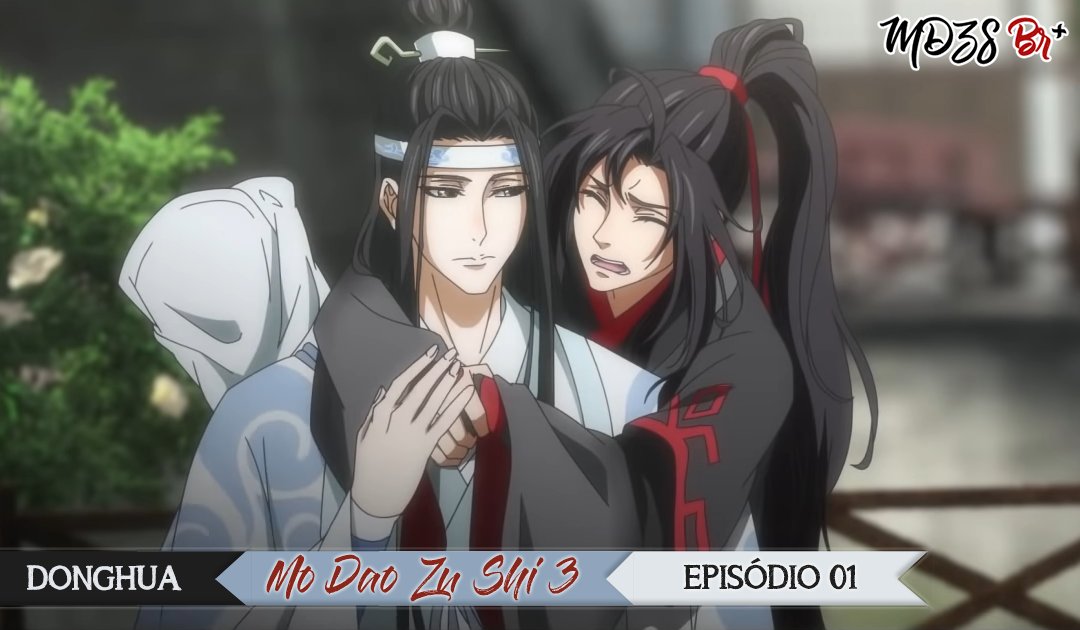 Mo Dao Zu Shi Brasil+ - Pôster da A-Qing para a terceira temporada do  donghua de MDZS. Ainda não foi revelada a data do lançamento. #Miss_Sw Via:  魔道祖师AC官微