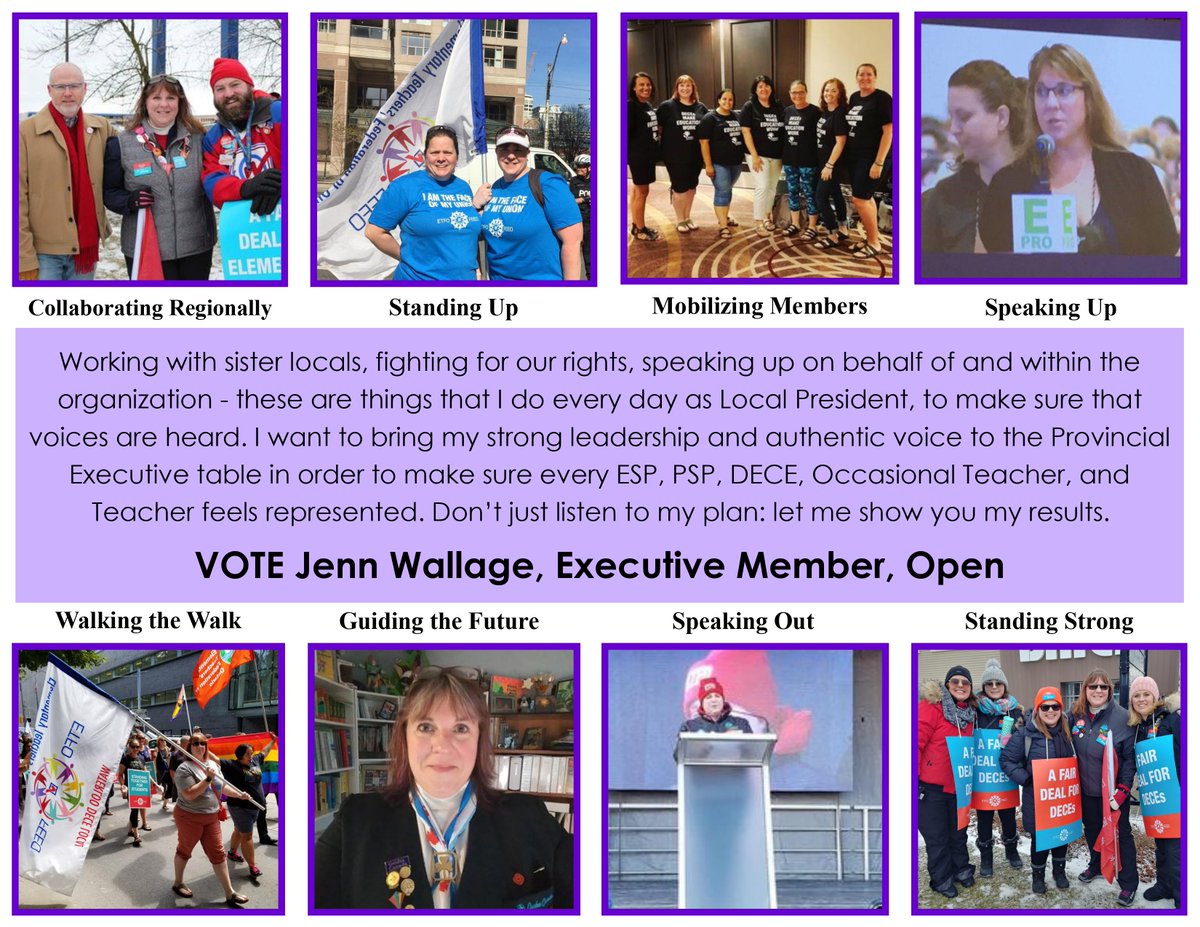 I'll be voting for a strong DECE voice tomorrow for ETFO Provincial Executive at #ETFOam2021 because "a member is a member". It's time!