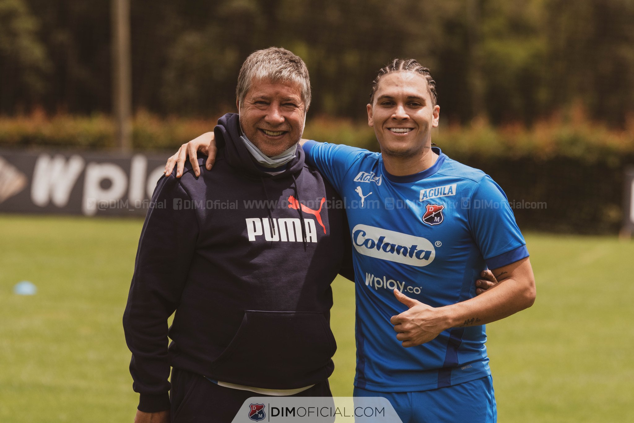 Bolillo Gómez y Juan Fernando Quintero