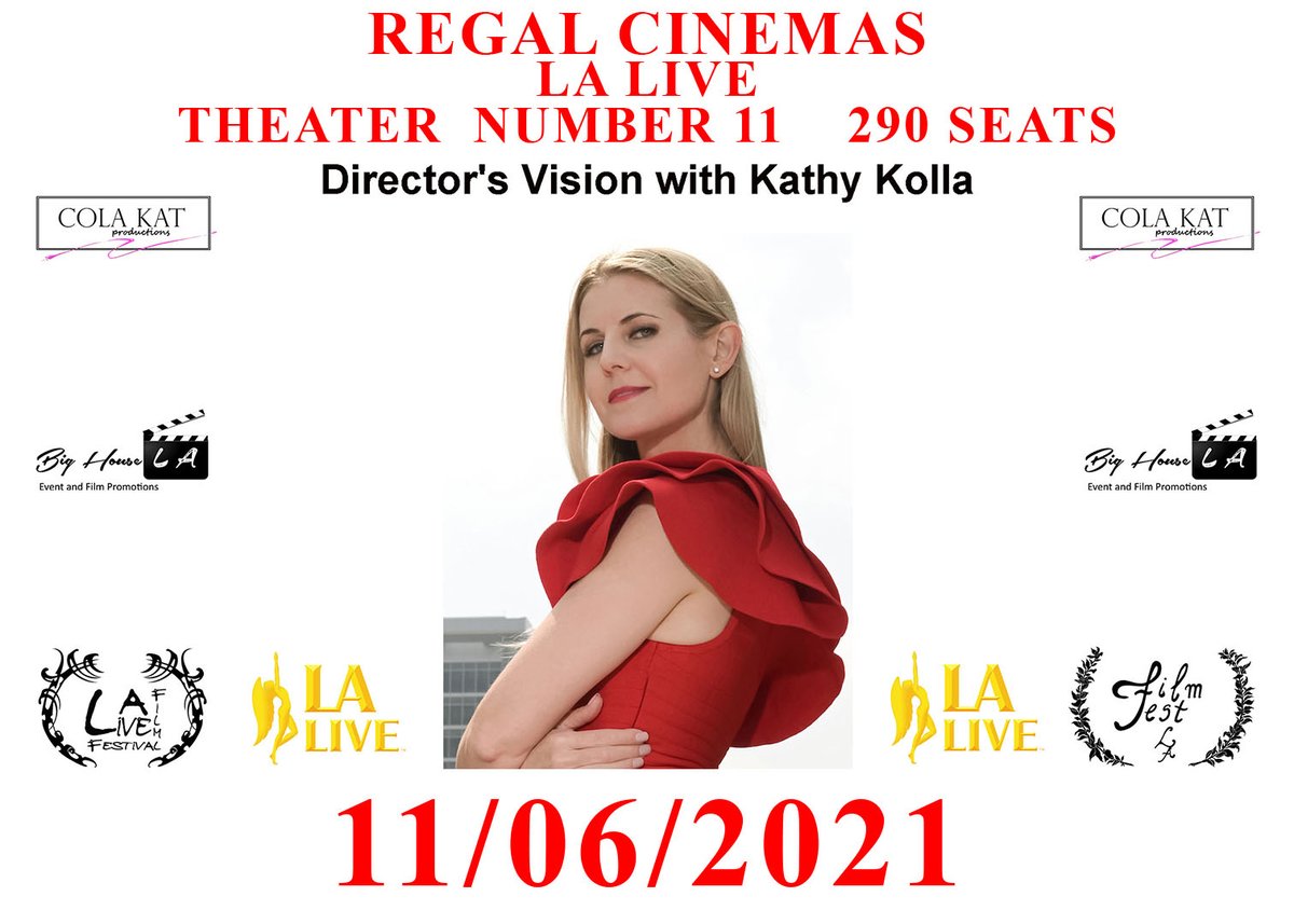 Director's Vision with <a href="/KathyKolla/">Kathy Kolla</a> FILMMAKER PANEL
"Female Leaders Overcoming Obstacles in Hollywood"
eventbrite.com/e/directors-vi…