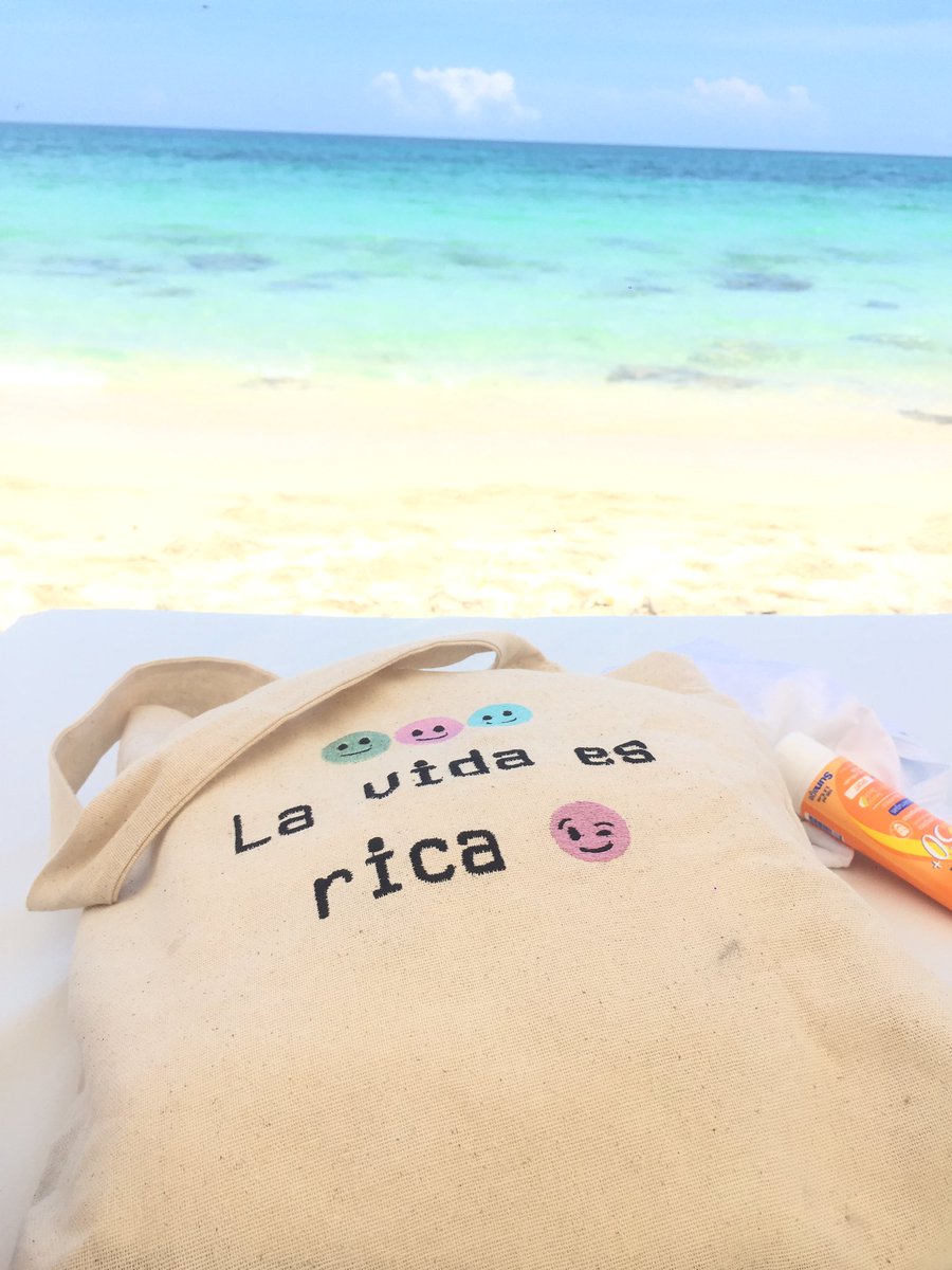 La vida es rica 😉 #totebag