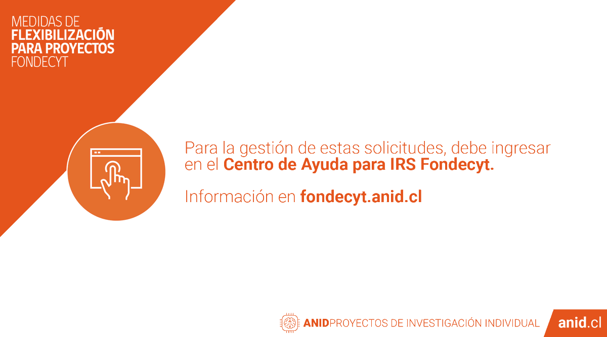 ¡Atención! Para apoyarles en la gestión de sus proyectos vigentes, @ANIDInforma, a través de la Subdirección de Proyectos de Investigación, pone a su disposición las siguientes medidas de flexibilización para proyectos Fondecyt.