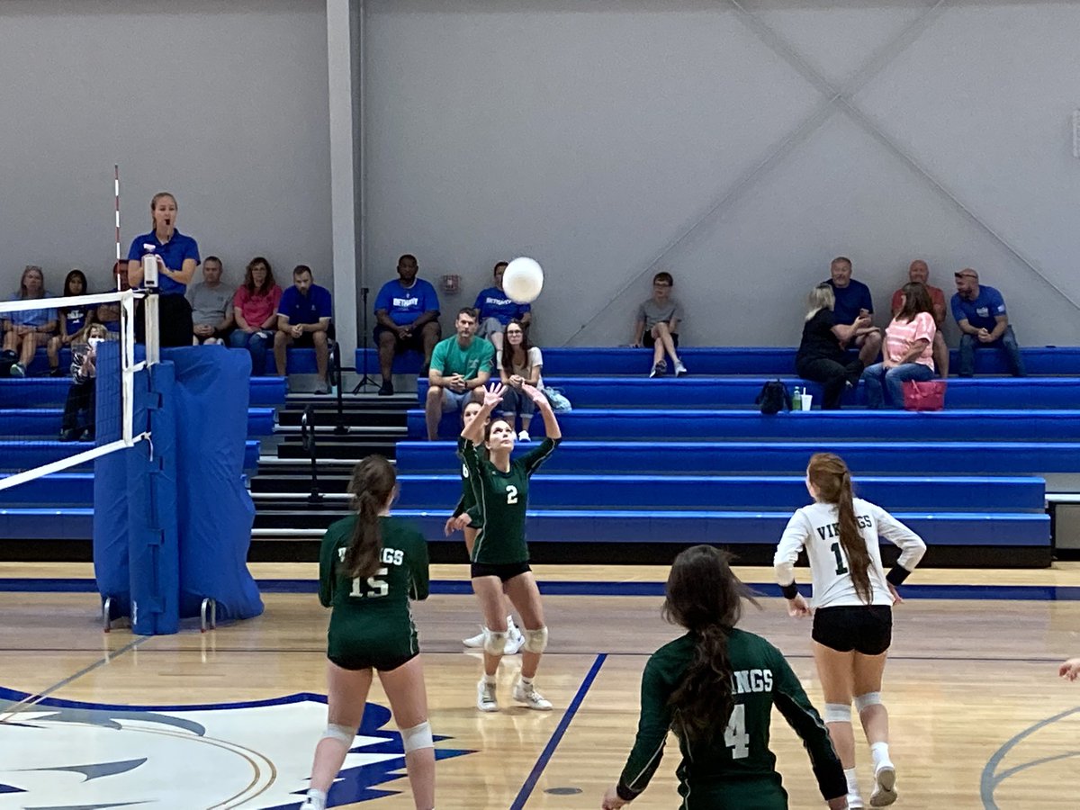 NSHS Athletics 

Volleyball won in 3 sets at BCS today. 

“VIKING STRONG”