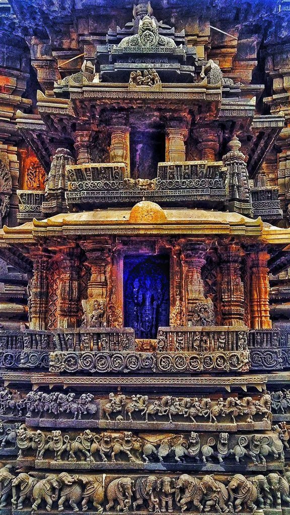 India is the cradle of human race, the birth place of human speech, the mother of history, grandmother of legend and great grandmother of tredition.
~Mark Twain 

Celestial and Stunning Beauty of Chennakeshava Temple at Belur.

#IncredibleIndia
#SanatanaSanskriti