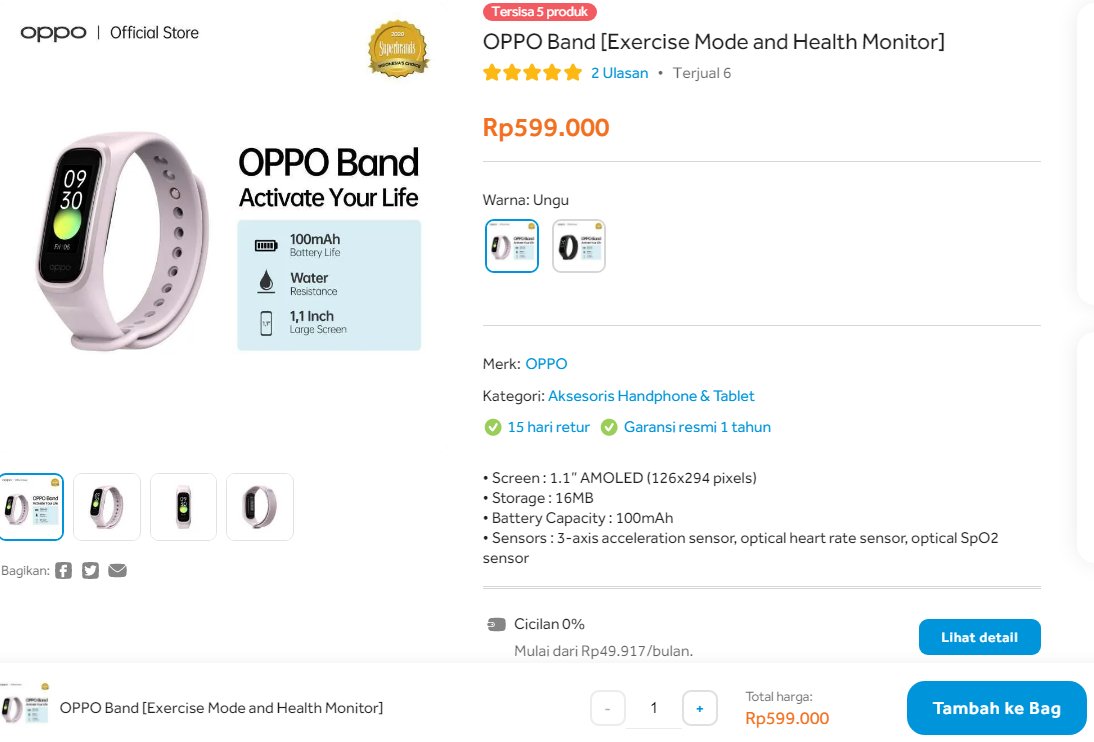 #BliMinBeliin spesial menyambut #OPPOReno6Series5G yang akan launching preorder besok!
 
- FOLLOW aku + LIKE tweet ini
- REPLY "Preorder #OPPOReno6Series5G 19 Agustus 2021"
- 1 orang 1x reply 
- Diumumin 24 Agt.

1 pemenang ACAK bakal dapet OPPO Band ini! Sikat nih! 🏁👇