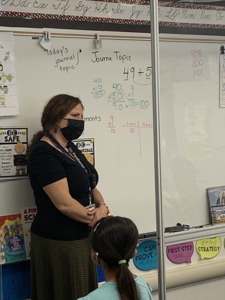 LaPlumaPanthers's tweet image. 3rd grade students sharing their strategies in a number talk lesson.  Loved hearing them explain their thinking!
#thinkingaboutmath #wearelapluma🐾