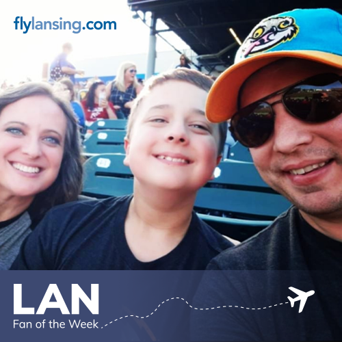 LansingLugnuts's tweet photo. Congratulations to our @flylansing Fly LAN #FansOfTheWeek, and thank you for Going Nuts with us!
📸 - Erin Bartels (@ErinLBartels) https://t.co/yMCWNjpQ7l