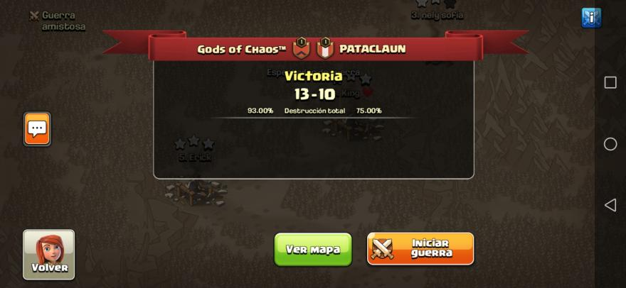 Week 5️⃣ <a href="/MoonCup12/">Moon Cup</a> Estelar Division
Directos a PO como líderes del grupo ©! 🥵

🔰 Roster: <a href="/xXMIKE_COCXx/">MIKE COC</a>, <a href="/Dan1elCN/">☣️JosephCN☣️</a>, <a href="/hopik_3124/">Marcos_hopik(HB)❤</a>, <a href="/davidrestorrs/">Alejandro Restrepo</a>, <a href="/Alejo01649024/">Alejo</a> y nuestro gran capitán NAU. 👮‍♂️

GG! <a href="/CLAN_PATACLAUN/">Breylove</a>, good luck also in the PO. 👊
#ForeverGOC 🧡
#SiempreDioses ⚔