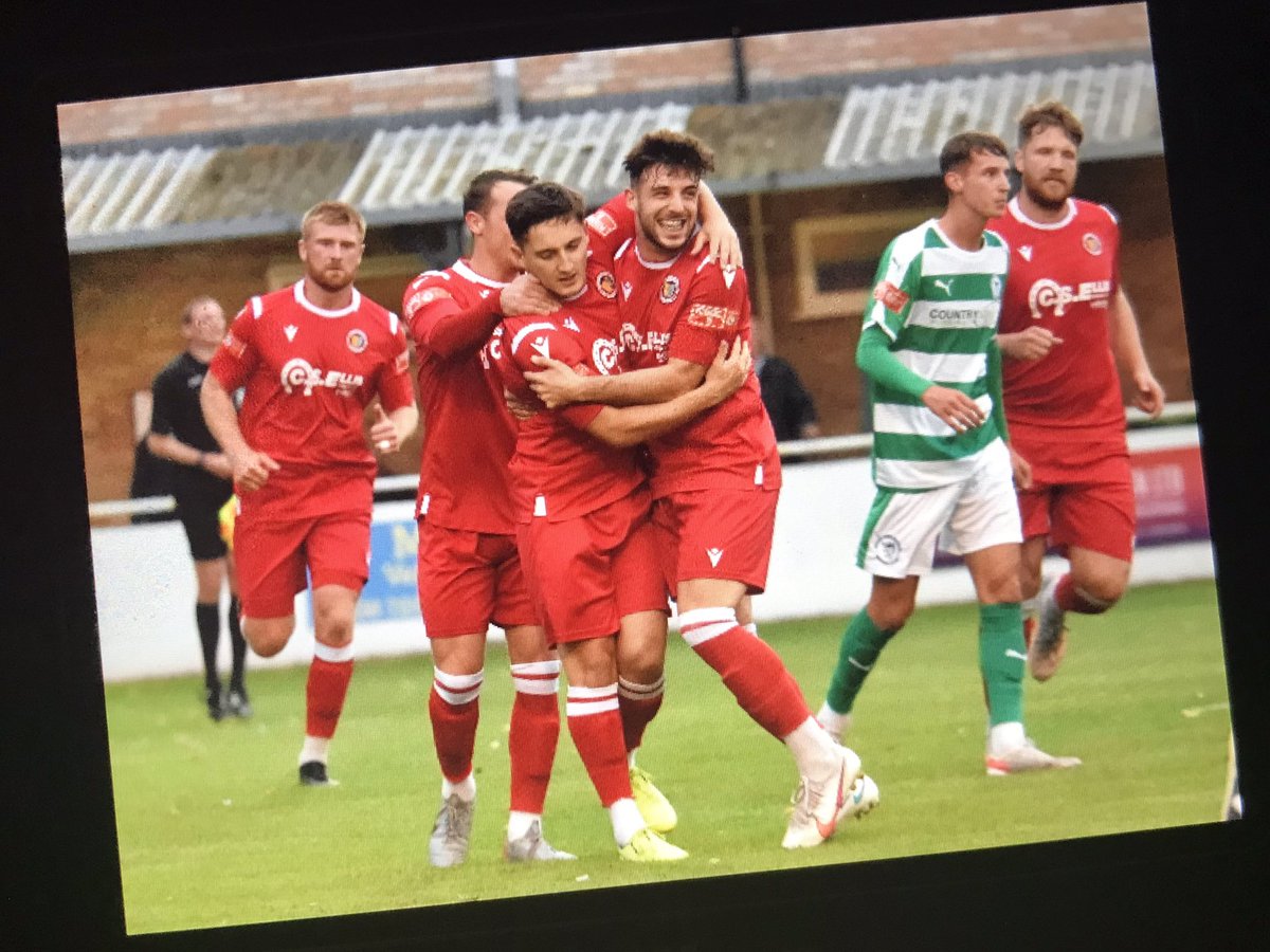 thejakewhiteley's tweet photo. #HarryVince fires the #Daniels into a first-half lead during tonight’s #NPLD1Midlands clash between @SohamTownRanger v @StamfordAFC1896… https://t.co/nVMXuz7sQP