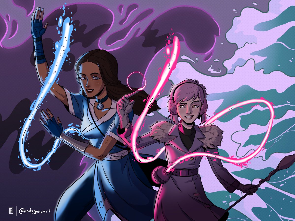 This collab that I did with @unicornrblthat is a tribute and a thank you massage for <a href="/maebirdwing/">mae whitman</a> for her phenomenal performances with Katara and Amity…She played a huge role shaping my view towards people and who I am as a person…Thank you Mae Whitman!!!!