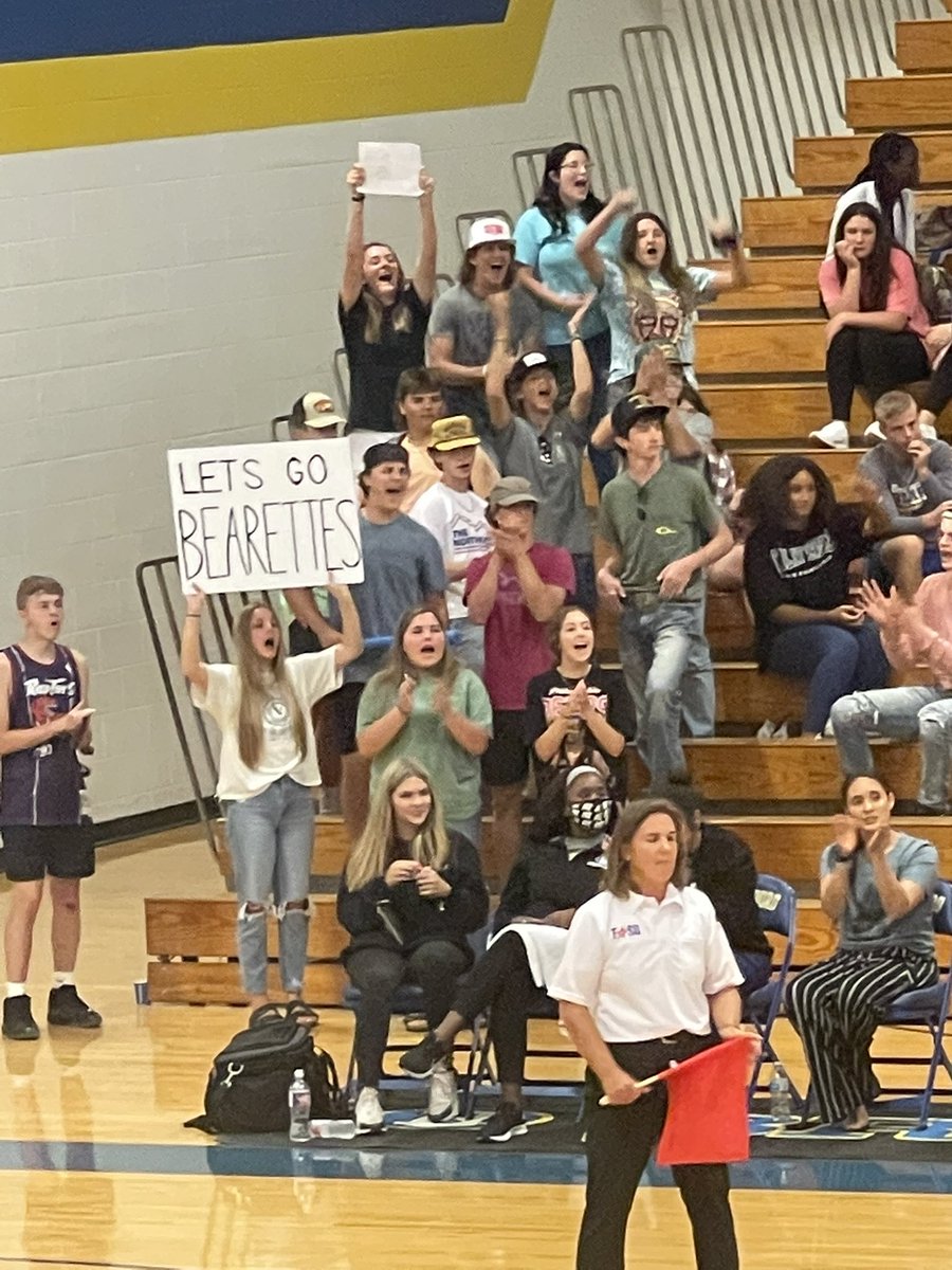 Brownsboro ISD (@bisd_tweet) on Twitter photo Hey BHS STUDENTS?! If you arenโt in this picture with the <a href="/GR1ZZLYGANG/">GRIZZLY GANG</a> WHY?! #comingback #studentsection <a href="/BearettesSports/">Brownsboro Bearettes Athletics</a> <a href="/BrownsboroFB/">Brownsboro Bear Football</a> ๐ฃ๐ฃ๐๐#getloud #schoolpride Hey BHS STUDENTS?! If you arenโt in this picture with the <a href="/GR1ZZLYGANG/">GRIZZLY GANG</a> WHY?! #comingback #studentsection <a href="/BearettesSports/">Brownsboro Bearettes Athletics</a> <a href="/BrownsboroFB/">Brownsboro Bear Football</a> ๐ฃ๐ฃ๐๐#getloud #schoolpride