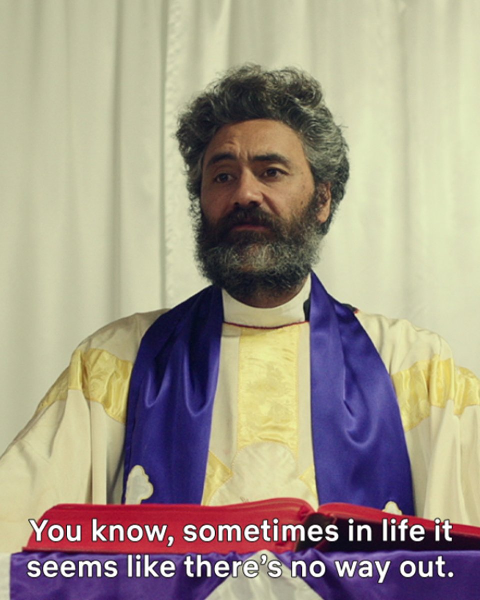 NetflixTudum's tweet photo. Taika Waititi, king of chaotic cameos. https://t.co/5FqIMAijvW