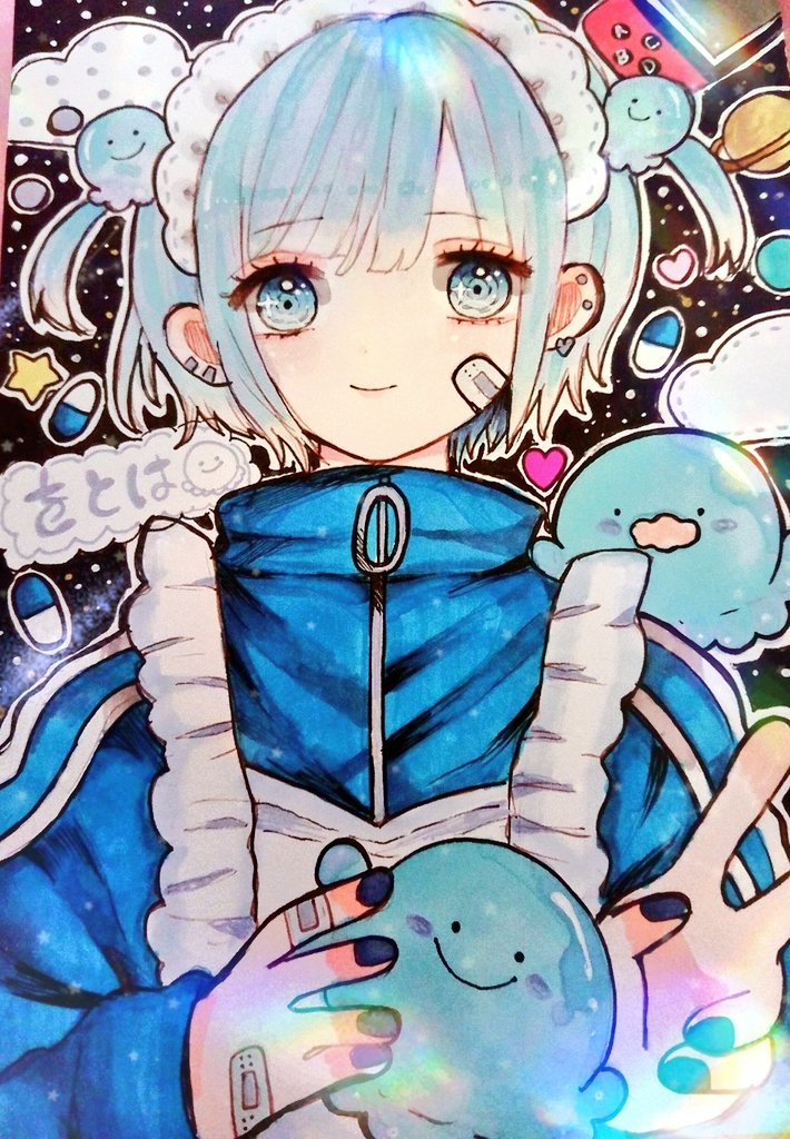 お絵描き好きさんと繋がりたい コピック 夏の創作クラスターフォロー祭り ももうさぎ 水彩とコピック のイラスト お絵描き好きさんと繋がりたい コピック 夏の創作クラスターフォロー祭り ももうさぎ 水彩とコピック のイラスト
