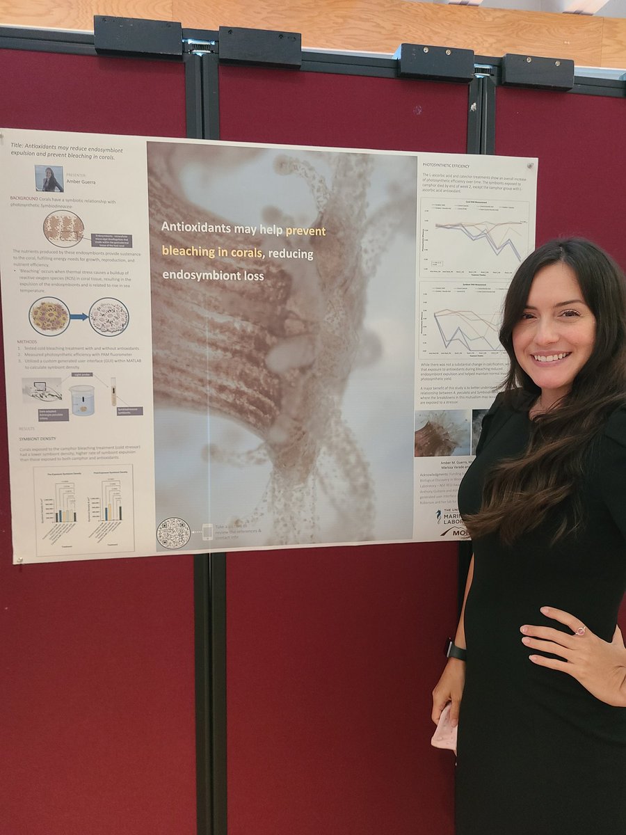 lluviamagenta's tweet photo. We are super excited for our REU student Amber in her poster presentation at the @MBLScience https://t.co/km2avPKT7S