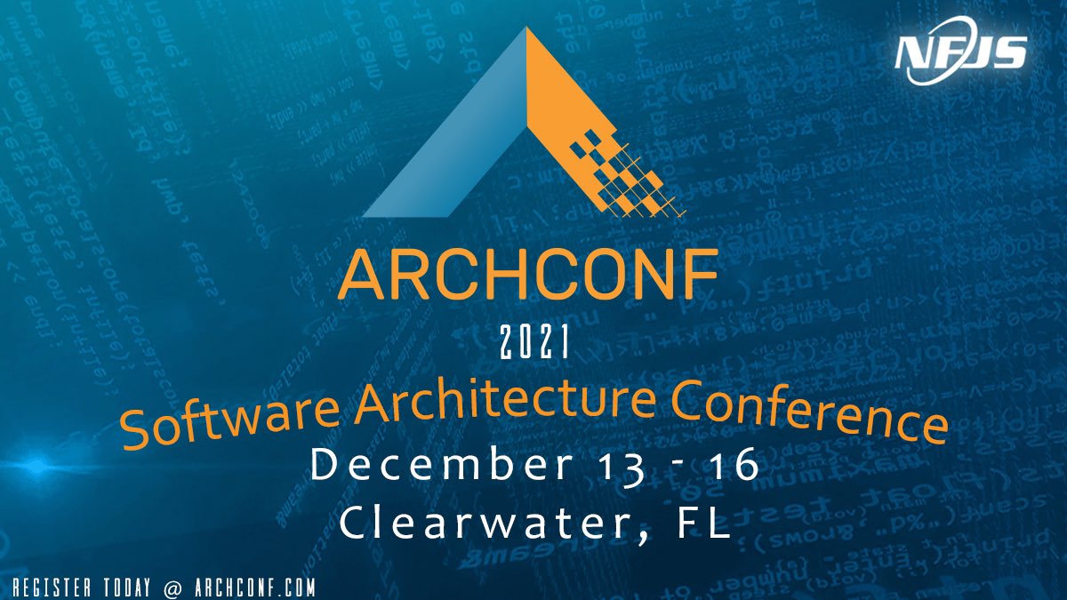 nofluff's tweet image. Don’t miss ArchConf, a one-of-a-kind education event for software architects, tech leads & devs covering
DDD / K8s / Containers / Microservices / Cloud / ML / Big Data / Security / Soft Skills /Distributed Teams and more
Early-bird ends 9/3
Register Now @ archconf.com