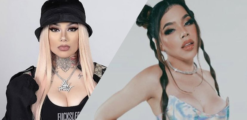 La Rapera Estadounidense "Snow Tha Product" y La Cantante Mexican...