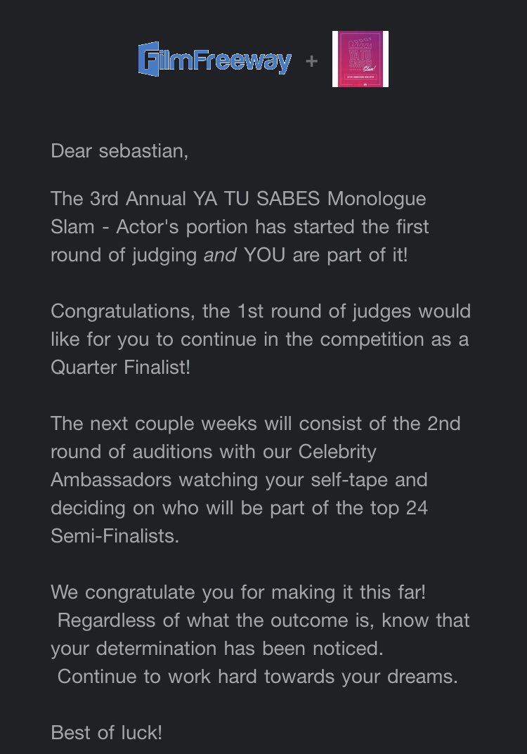 WOOT WOOT! Thanks <a href="/NosotrosOrg/">NOSOTROS</a> for the opportunity. Let’s git it! #Cubano