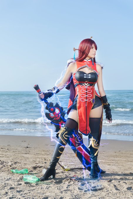 2 pic. Mi cosplay de Beidou?
estoy participando en un concurso espero que les guste :3
#umigomizeroaward