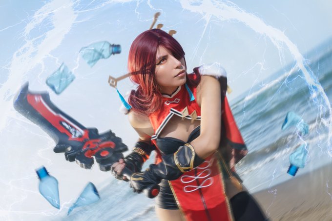 3 pic. Mi cosplay de Beidou?
estoy participando en un concurso espero que les guste :3
#umigomizeroaward