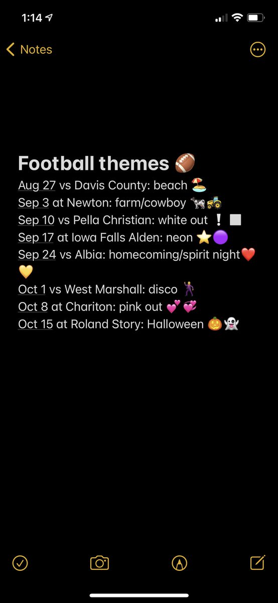 PCM_S_Section's tweet image. Who’s excited for football season!? Dress up and support the team!!