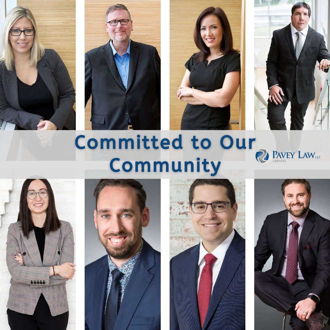 Pavey Law is deeply rooted in the Cambridge community and we take pride in our long-standing local commitment.

Looking for a team of committed, local lawyers? Reach us at 519.621.7260 for clarity and more information when managing complex situations.

#paveylaw
