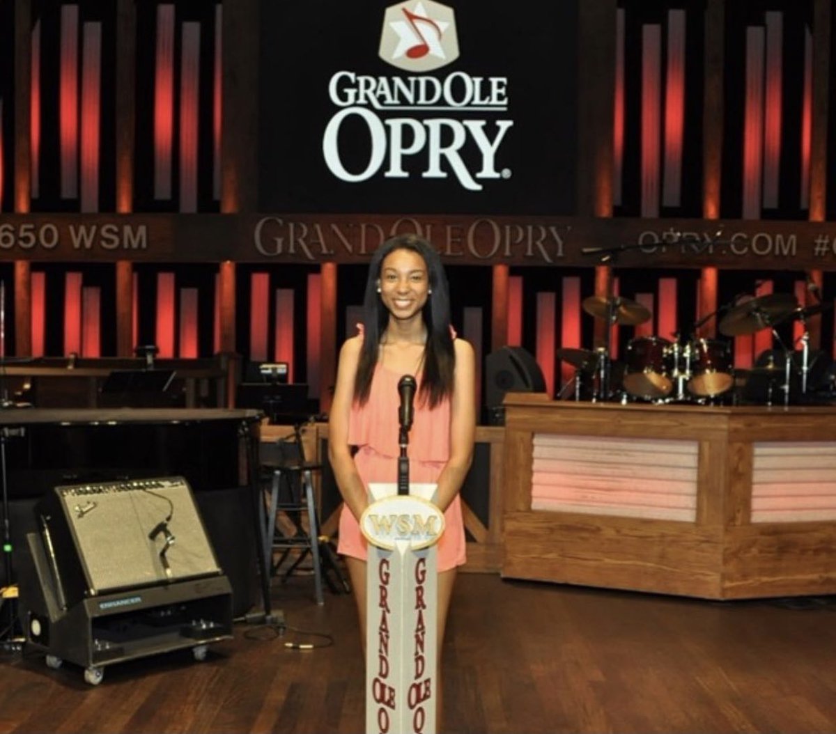 opry's tweet photo. Then ➡️ Now 

Great to have you for your Opry debut, @TieraMusic ♥️ https://t.co/Q6h8DGJ4Rx