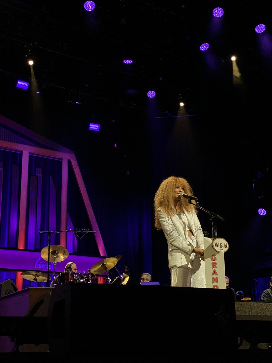 Then ➡️ Now 

Great to have you for your Opry debut, <a href="/TieraMusic/">Tiera Kennedy</a> ♥️