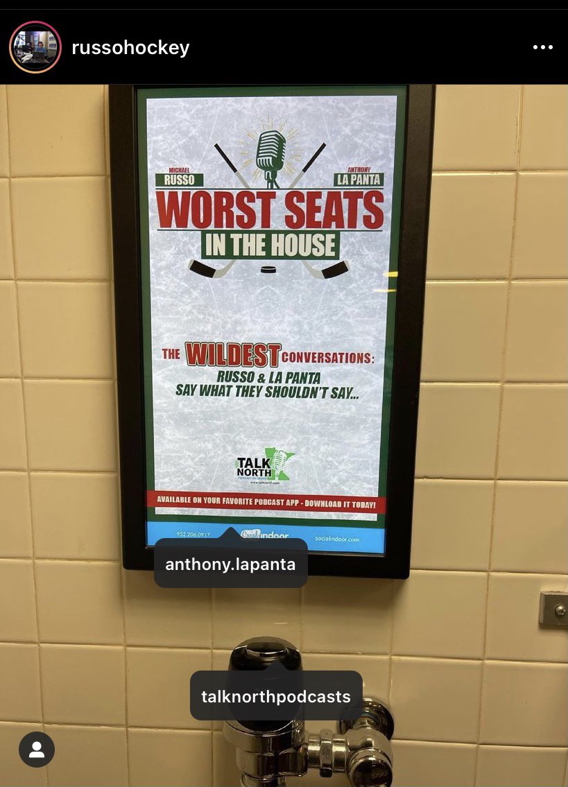 RussosSlacks's tweet photo. Nobody understands their target audience more than @RussoHockey ,@AnthonyLaPanta &amp; the @TalkNorthPod Network. #RandomRussoPhotos https://t.co/Nc0Hnb1NOE