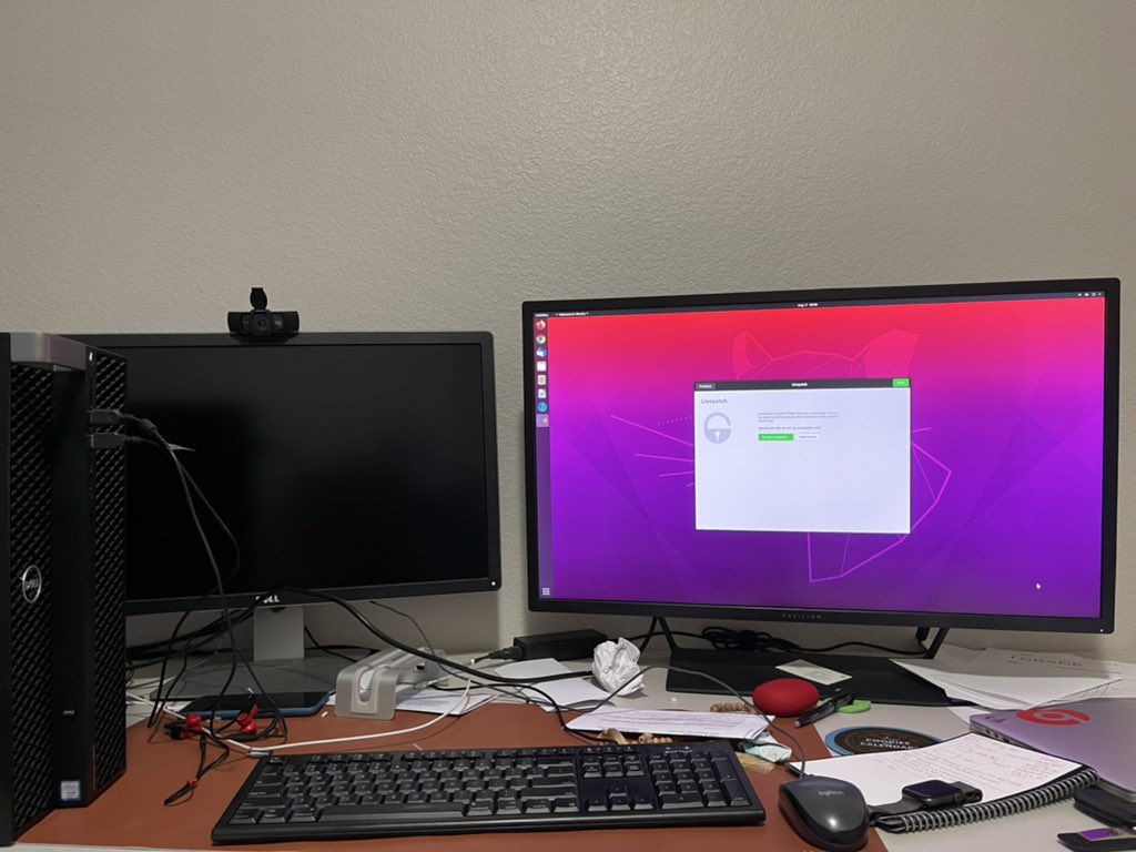 Qamar_dev's tweet photo. Excited about my dedicated pre installed ubuntu Dell precision 5820 Tower development machine for my lab.
#dell #Ubuntu https://t.co/2Upnt4CfTP